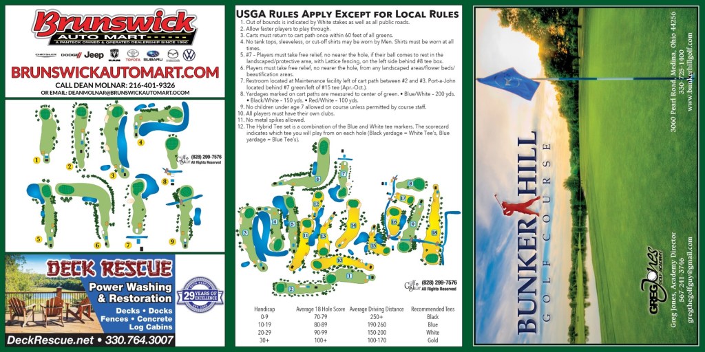 Our Course Bunker Hill Golf Course (Clev)